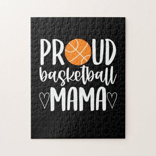 Proud Basketball Mama Puzzle (Vertikal)
