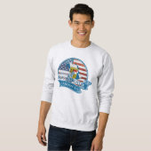 Proud Bavarian American Sweatshirt (Vorne ganz)