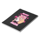 Proud Beagle Hund Mama Notizblock (Rotiert)