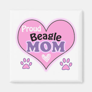 Proud Beagle Mama Magnet
