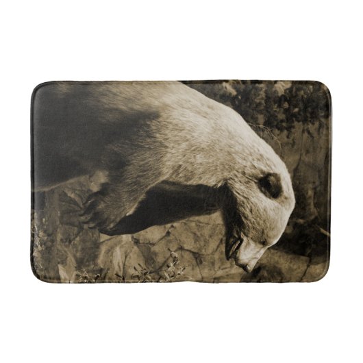 Proud Bear Badematte (Vorderseite)