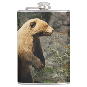Proud Bear Flachmann