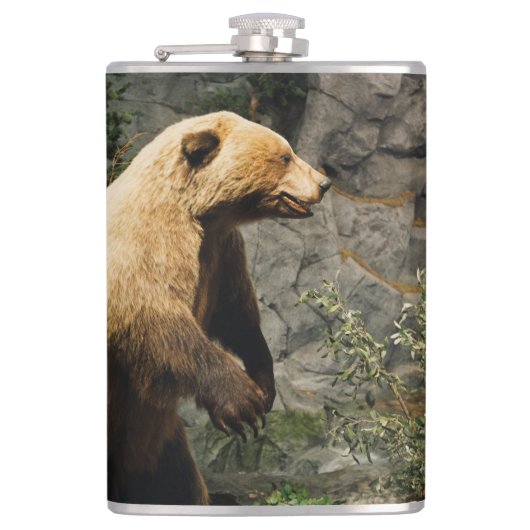 Proud Bear Flachmann (Vorderseite)