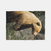 Proud Bear Fleecedecke (Vorderseite (Horizontal))