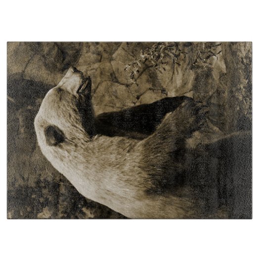 Proud Bear Schneidebrett (Vorderseite)