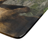 Proud Bear Schneidebrett (Ecke)