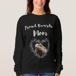 Proud Beardie Mama Bartded Dragon Sweatshirt