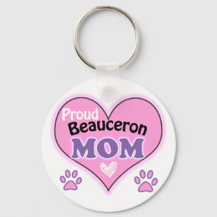 Proud Beauceron Mom Schlüsselanhänger