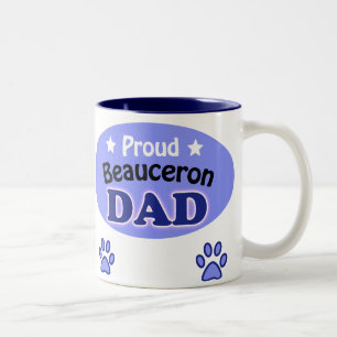 Proud Beauceron Vater Zweifarbige Tasse