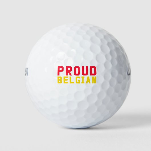 Proud Belgisch Golfball (Vorderseite)