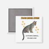 Proud Bengalisch Owner Magnet (Vorderseite/Rückseite)