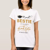 Proud Bestie of Graduate- Family Abschluss Shirts (Vorderseite)