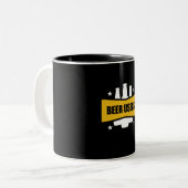 Proud-Biernutzer Zweifarbige Tasse (Vorderseite Links)