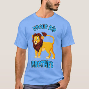 Proud Big Brother Lion Young Siblans T-Shirt
