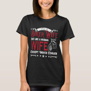 Proud Biker-Ehefrau T-Shirt