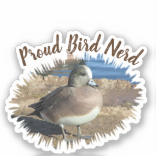 Proud Bird Nerd Hobby Vogelbeobachter Duck Vogelbe Aufkleber