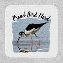 Proud Bird Nerd Schwarz-weiß Coast Beach Vogelbeob