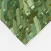 Proud Bird Nerd Silhouette Grünbraune Vogelbeobach Fleecedecke (Ecke)