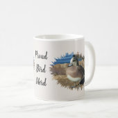 Proud Bird Nerd Wild Duck Birdwatcher Vogelbeobach Kaffeetasse (VorderseiteRechts)