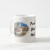Proud Bird Nerd Wild Duck Birdwatcher Vogelbeobach Kaffeetasse (Vorderseite Links)