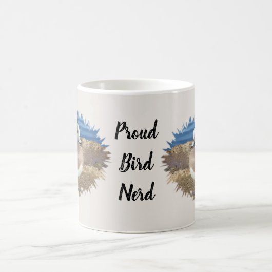 Proud Bird Nerd Wild Duck Birdwatcher Vogelbeobach Kaffeetasse (Mittel)