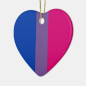 Proud Bisexual Keramikornament (Links)