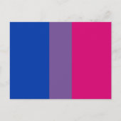 Proud Bisexual Postkarte (Vorderseite)