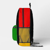 Proud Black Boy Black History Mont Family Bedruckter Rucksack (Rechts)