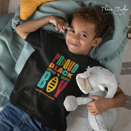 Proud Black Boy Black History Month Family T-Shirt