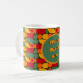 Proud Black Girl Tasse (Vorderseite Links)