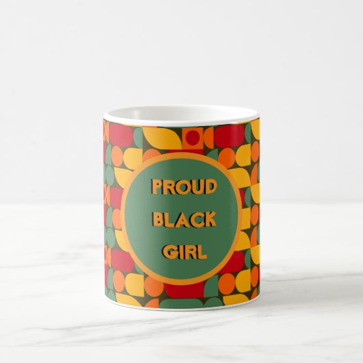 Proud Black Girl Tasse (Mittel)