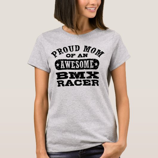 Proud BMX Mama T-Shirt (Vorderseite)