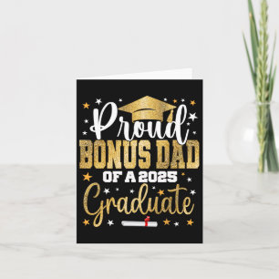 Proud Bonus-Vater eines 2025-Grad-Cl-Senior-Gradu Karte