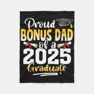 Proud-Bonus-Vater eines Cl von 2025 Hochschulabsol Fleecedecke