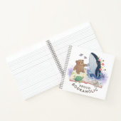 Proud Bookaholic: Magic of Books Illustration Notizblock (Innenseite)