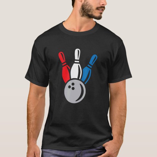 Proud Bowler Bowling Coach Split Happens Bowling A T-Shirt (Vorderseite)