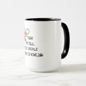 Proud Bowler Combo-Tasse Tasse (VorderseiteRechts)