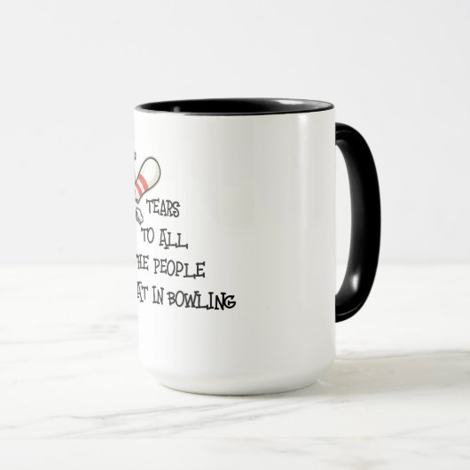 Proud Bowler Combo-Tasse Tasse (VorderseiteRechts)