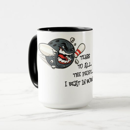 Proud Bowler Combo-Tasse Tasse (Vorderseite Links)