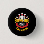 Proud Bowling Champion Button (Vorderseite)