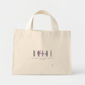 Proud Bride Tote Bag HAMbyWG Mini Stoffbeutel (Vorne)