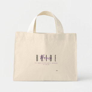 Proud Bride Tote Bag HAMbyWG Mini Stoffbeutel