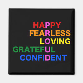 PROUD Bright Black Magnet