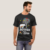 Proud Brother Bären Autismus Familie passt Autismu T-Shirt (Vorne ganz)