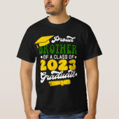 Proud BROTHER einer Klasse von 2023 Graduate Moder T-Shirt (Vorderseite)