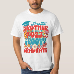 Proud BROTHER einer Klasse von 2023 Graduate Retro T-Shirt