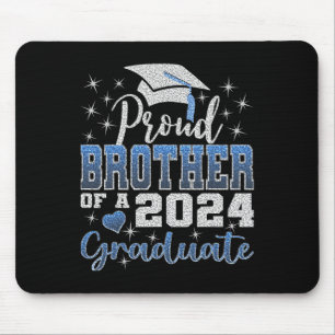 Proud Brother of 2024 Graduate Phantastisch Family Mousepad