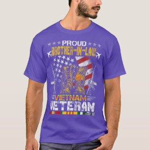 Proud BrotherIm Gesetz über Vietnam Veteran US-Fla T-Shirt
