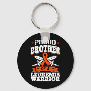 Proud Brotther einer Leukämie Warrior Bro Bewussts Schlüsselanhänger