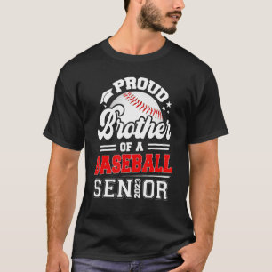 Proud Bruder eines Baseball Senior 2023 Graduate G T-Shirt